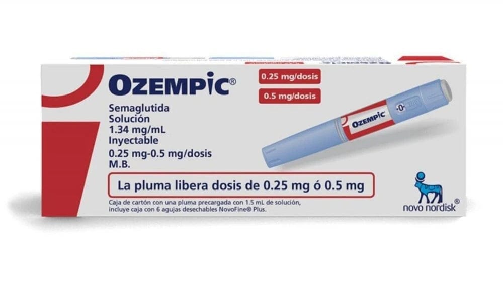 Ozempic Rojo (0.25mg o 0.5mg dosis)